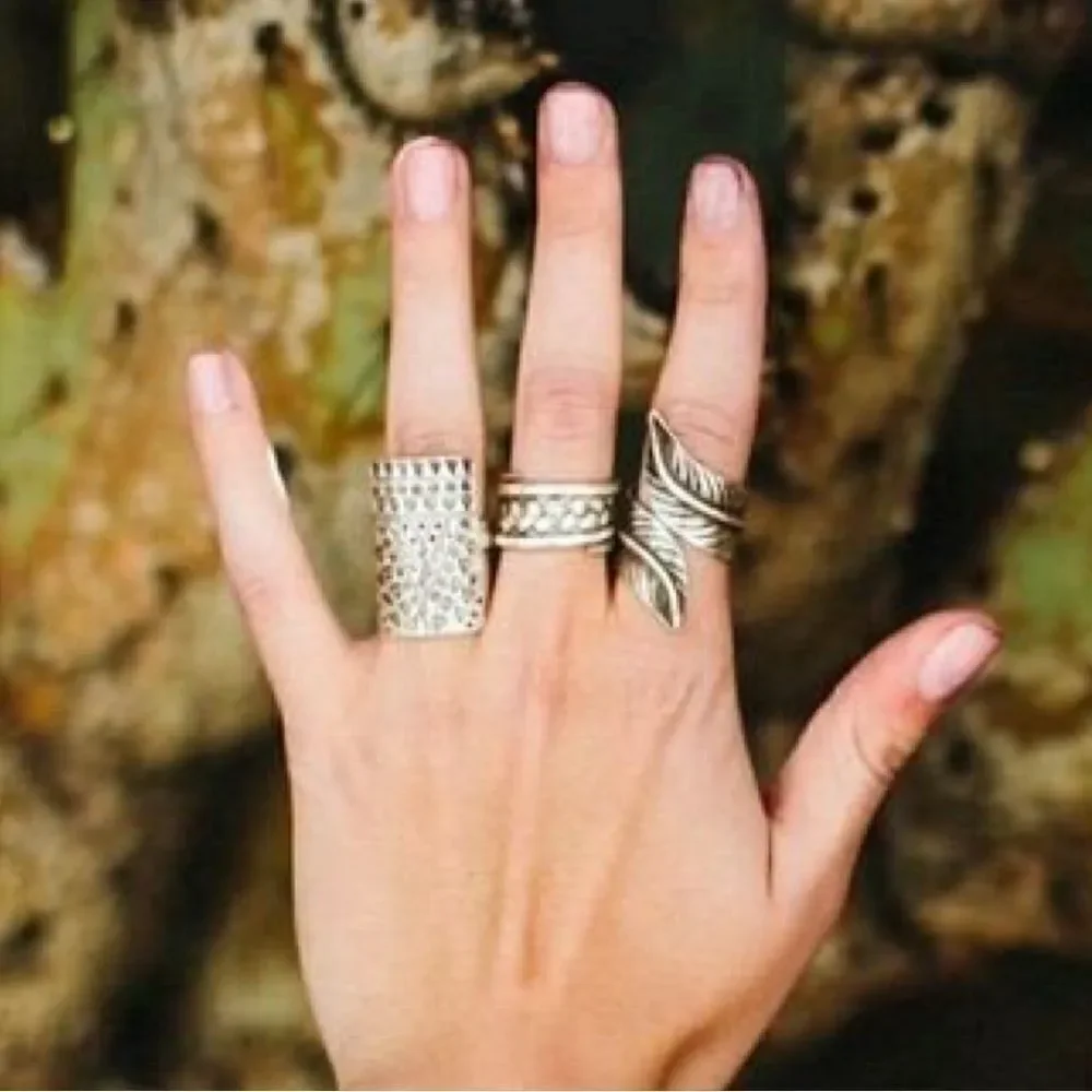 Isle Empress “Cycle of Life”Hill Tribe Silver Ring Size 6.5